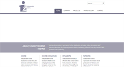 Desktop Screenshot of independent-iodine.com